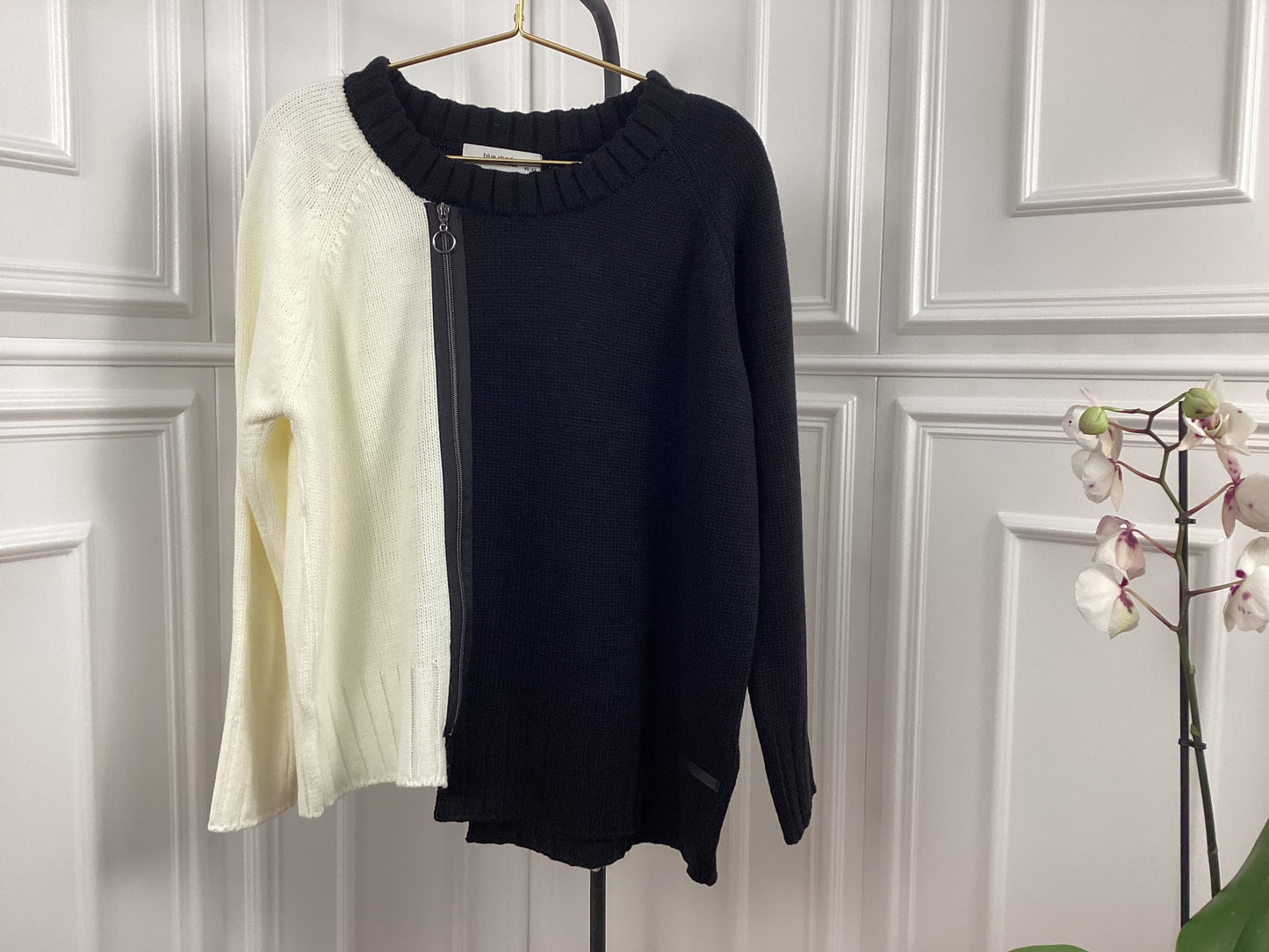 Black & White in Love Damen Pullover