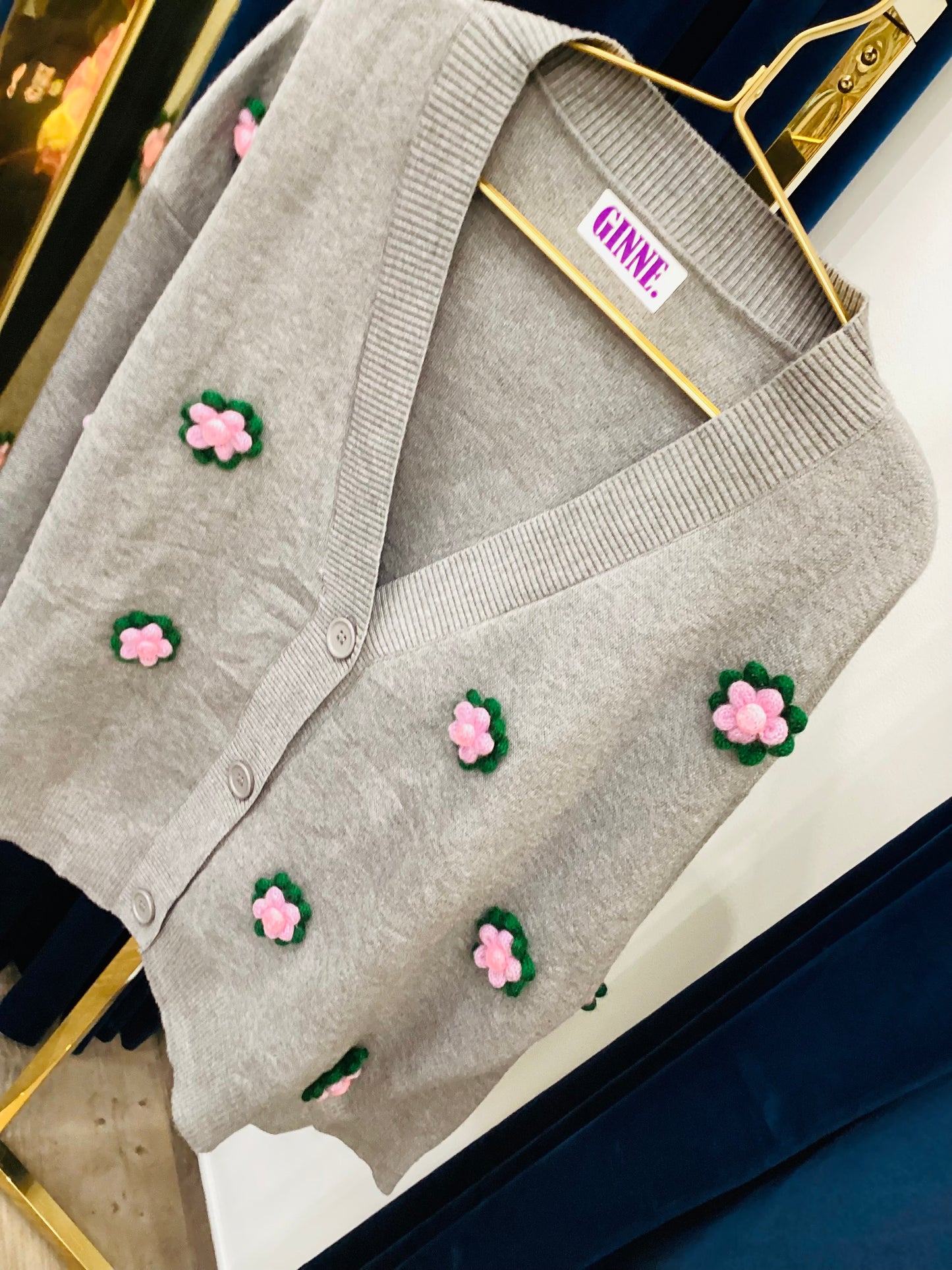 Strickjacke Flowers Love 🌸🌸🌸 One Size