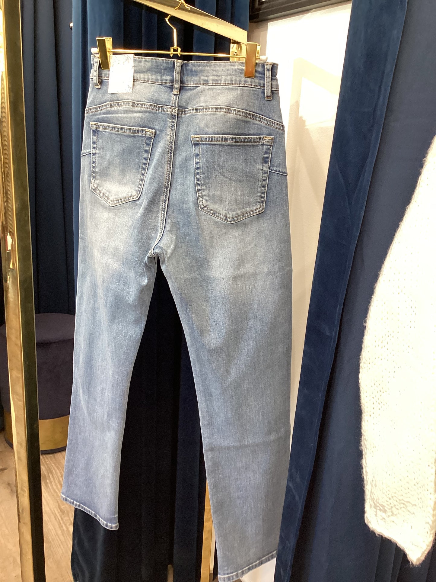 Straight Leg Damen Jeans👖 Coupé sky