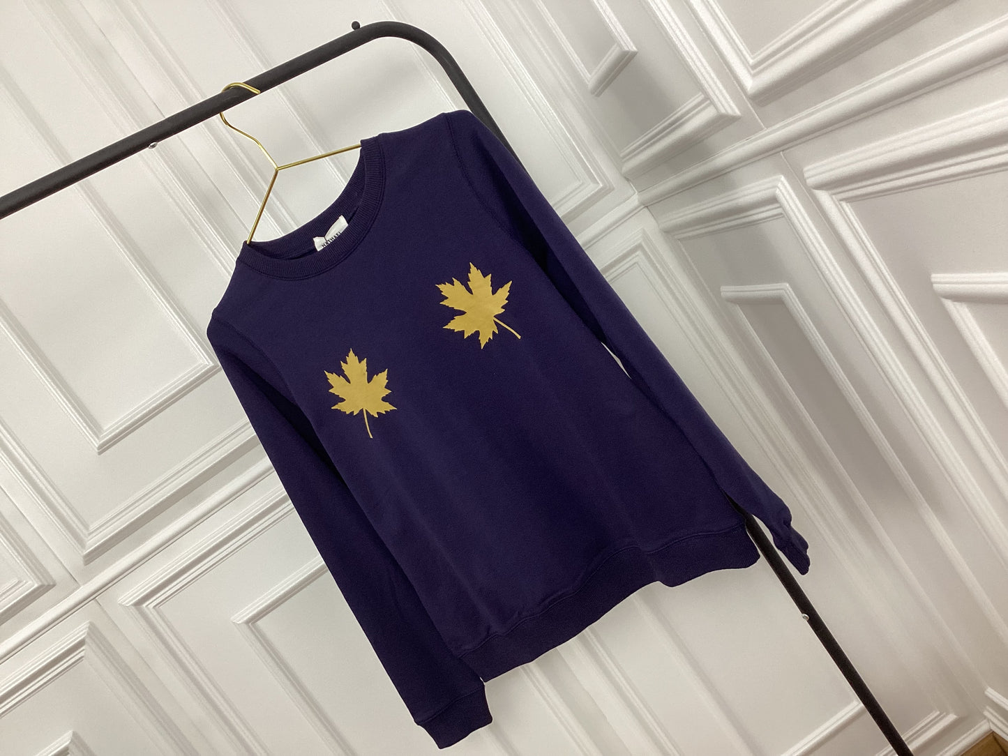 Damen Sweatshirt Sweatpullover Shirt blau Sale