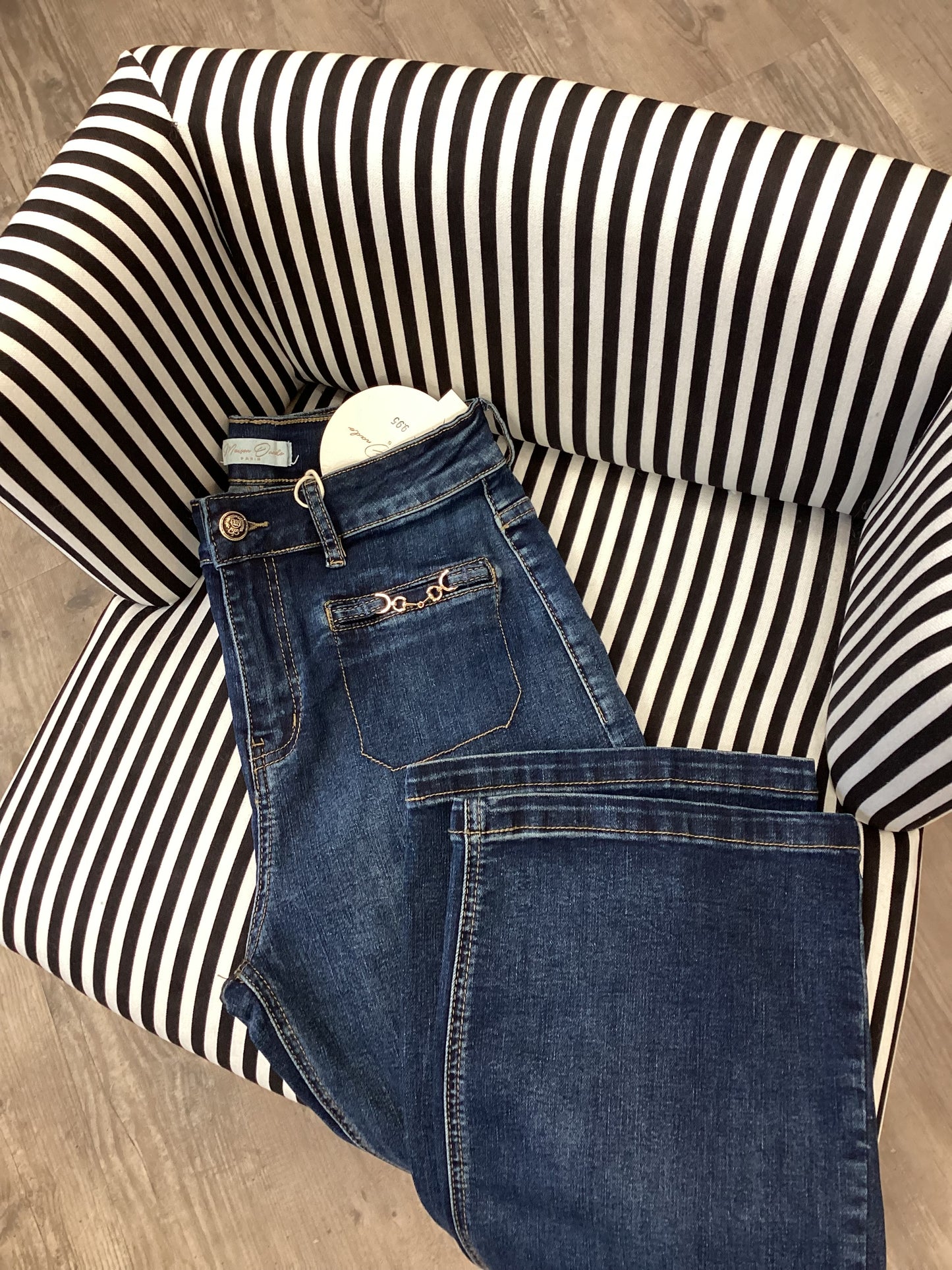 Damen Jeans 👖 Modern elastisch blau