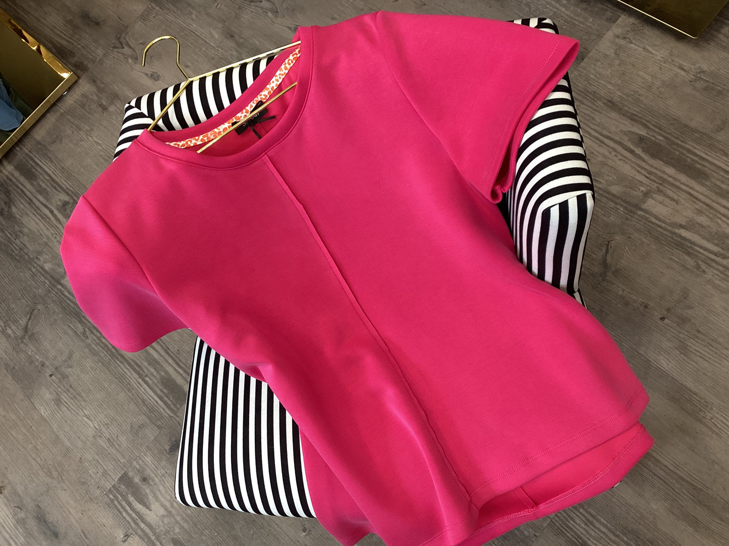 Damen T-Shirt 🌺 Fuchsia One Size