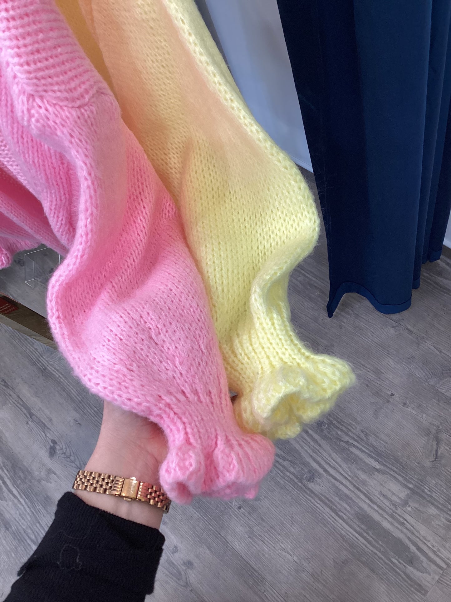 Strickjacke 🌸🍋 Cardigan leicht weich One Size