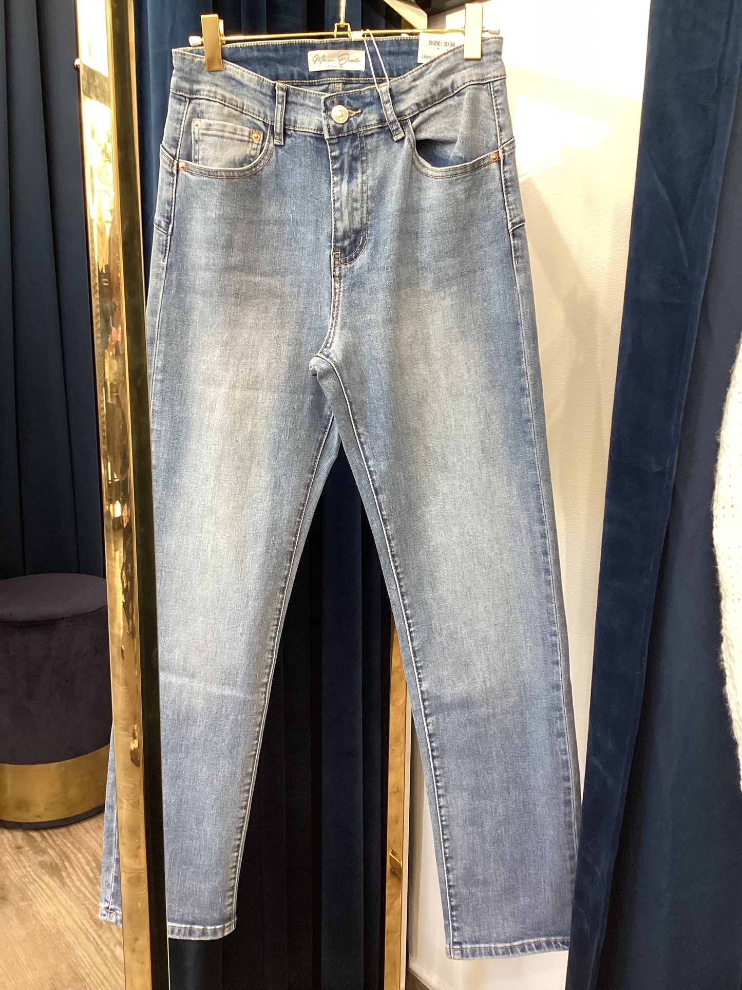 Straight Leg Damen Jeans👖  Coupé sky