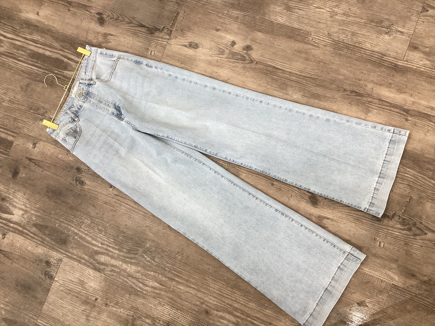 Wide Flare Damen Jeans 👖 sky blue 🩵