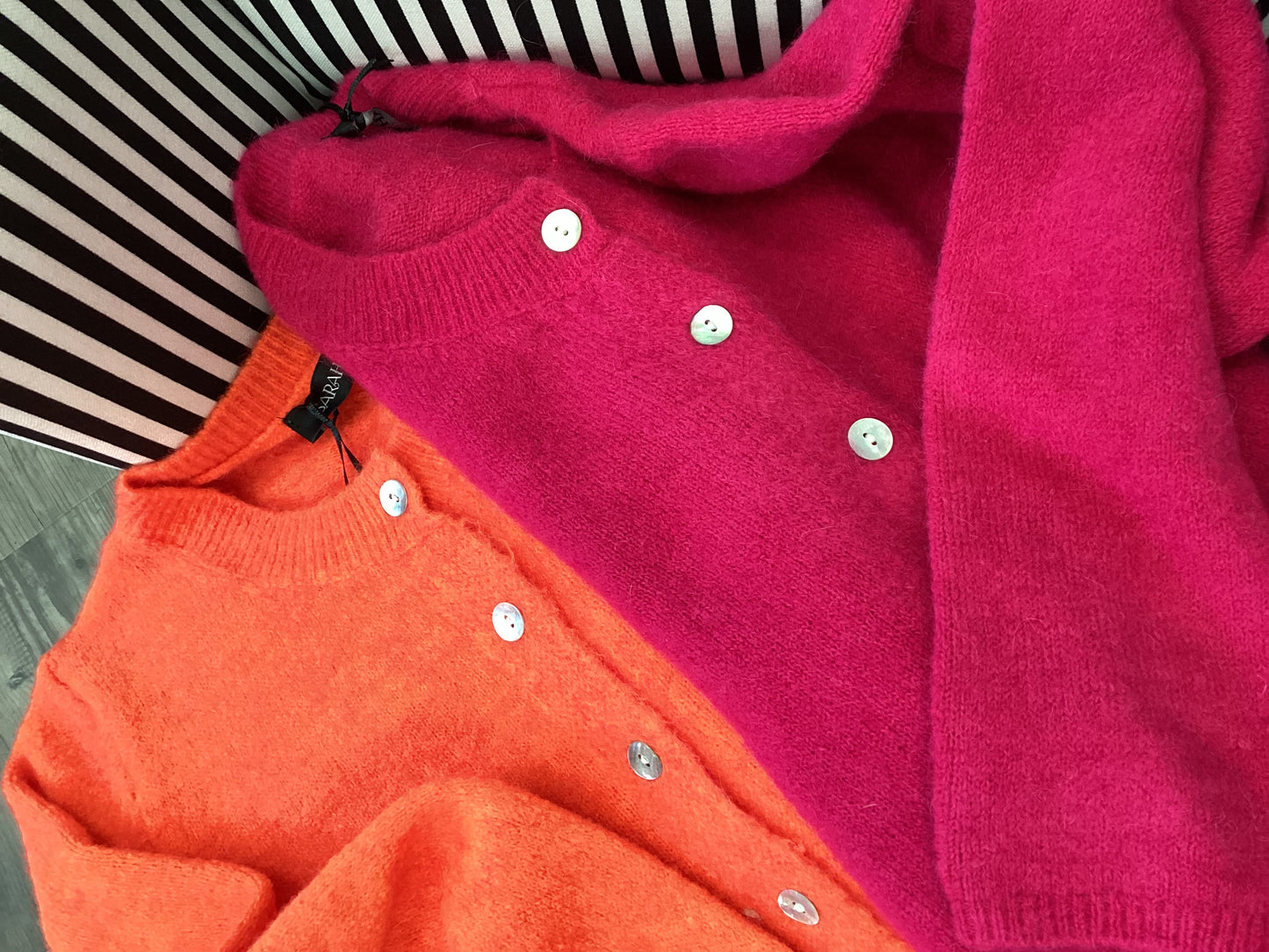 Strickjacke 🍊🌺 One Size Baby Alpaka 🦙