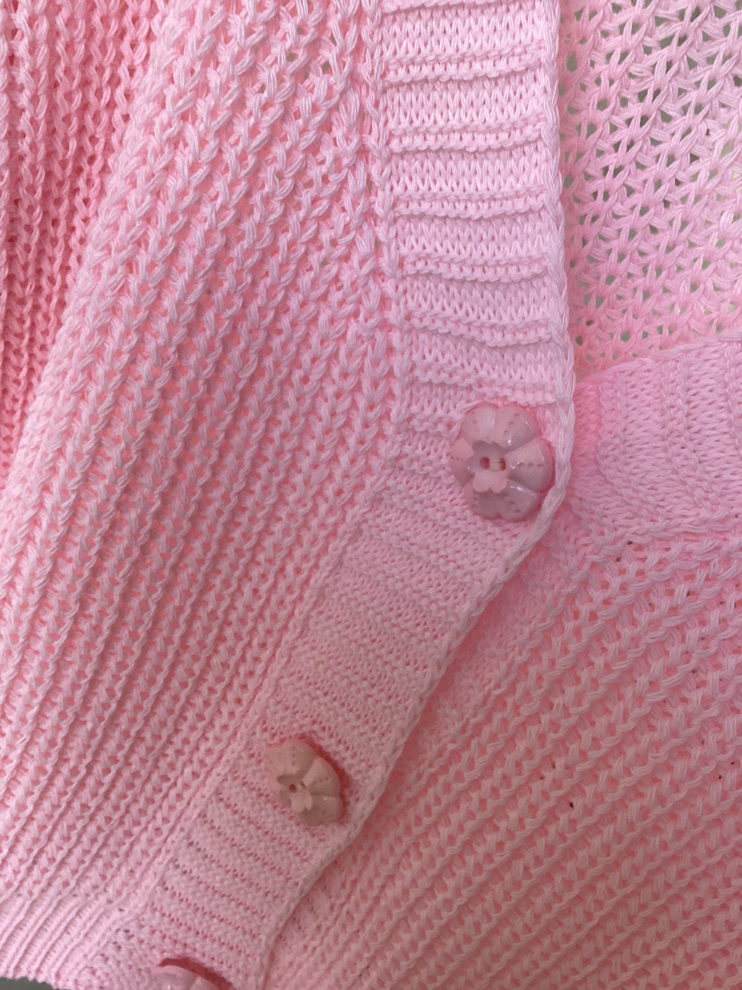 Sempre with Love wunderschöne Strickjacke Pastell Farben Frisch