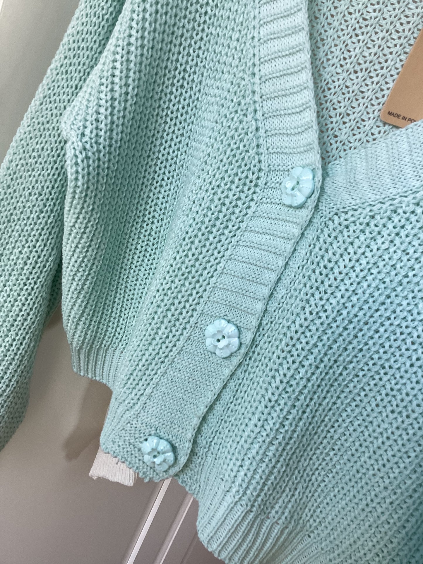 Sempre with Love wunderschöne Strickjacke Pastell Farben Frisch