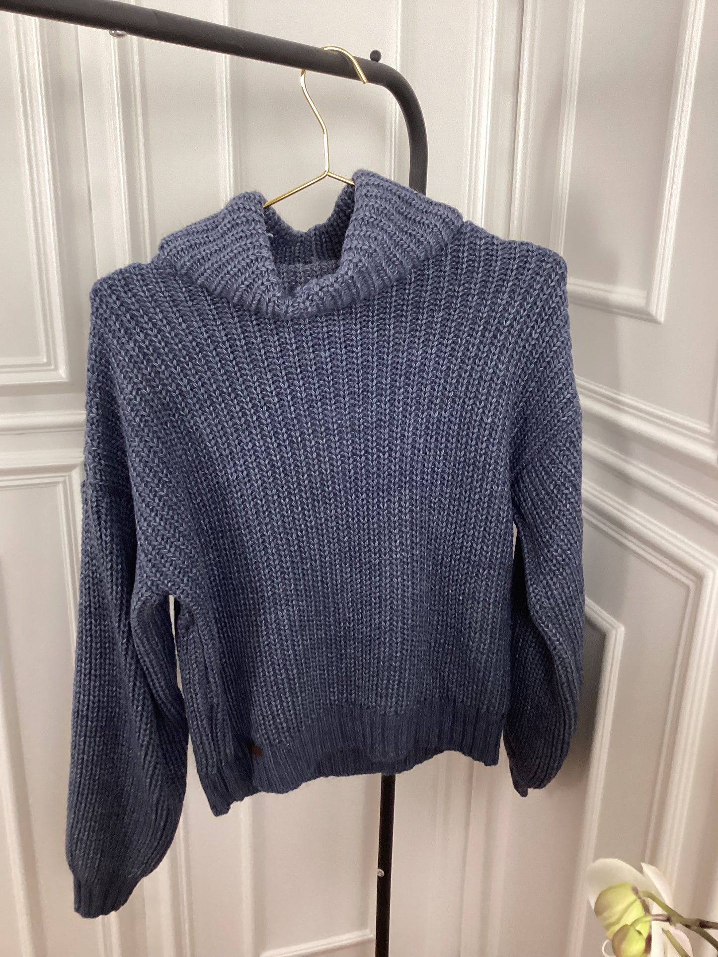 Damen Rollkragen Top warm toll gestrickt super warm