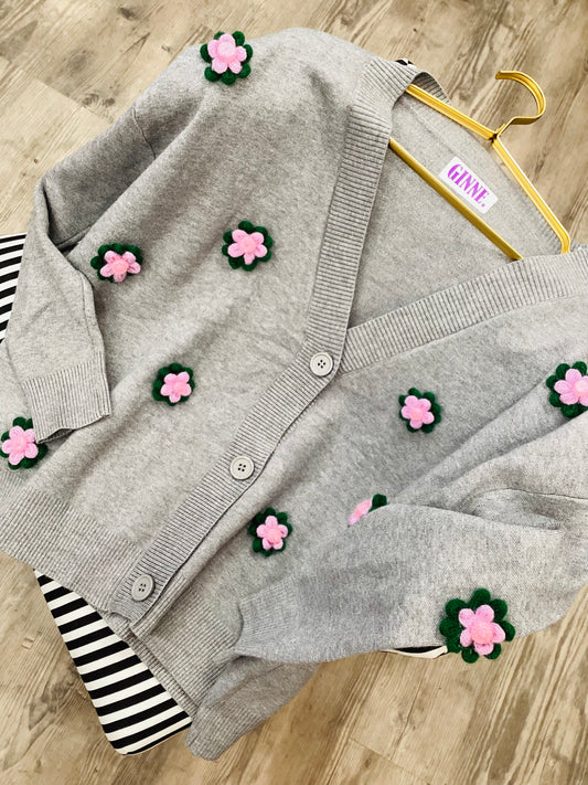 Strickjacke Flowers Love 🌸🌸🌸 One Size