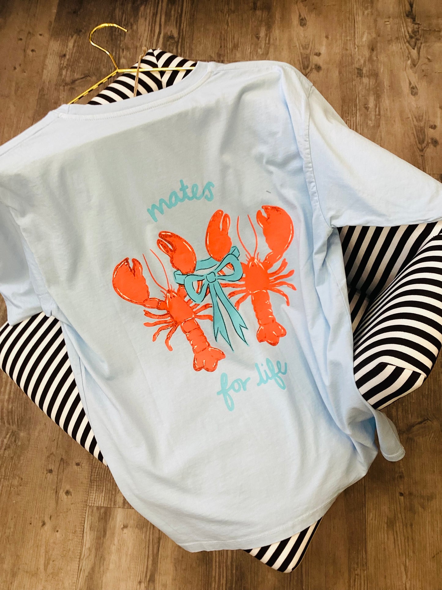 Lobster 🦀 Krebs in Love Damen T-Shirt One Size