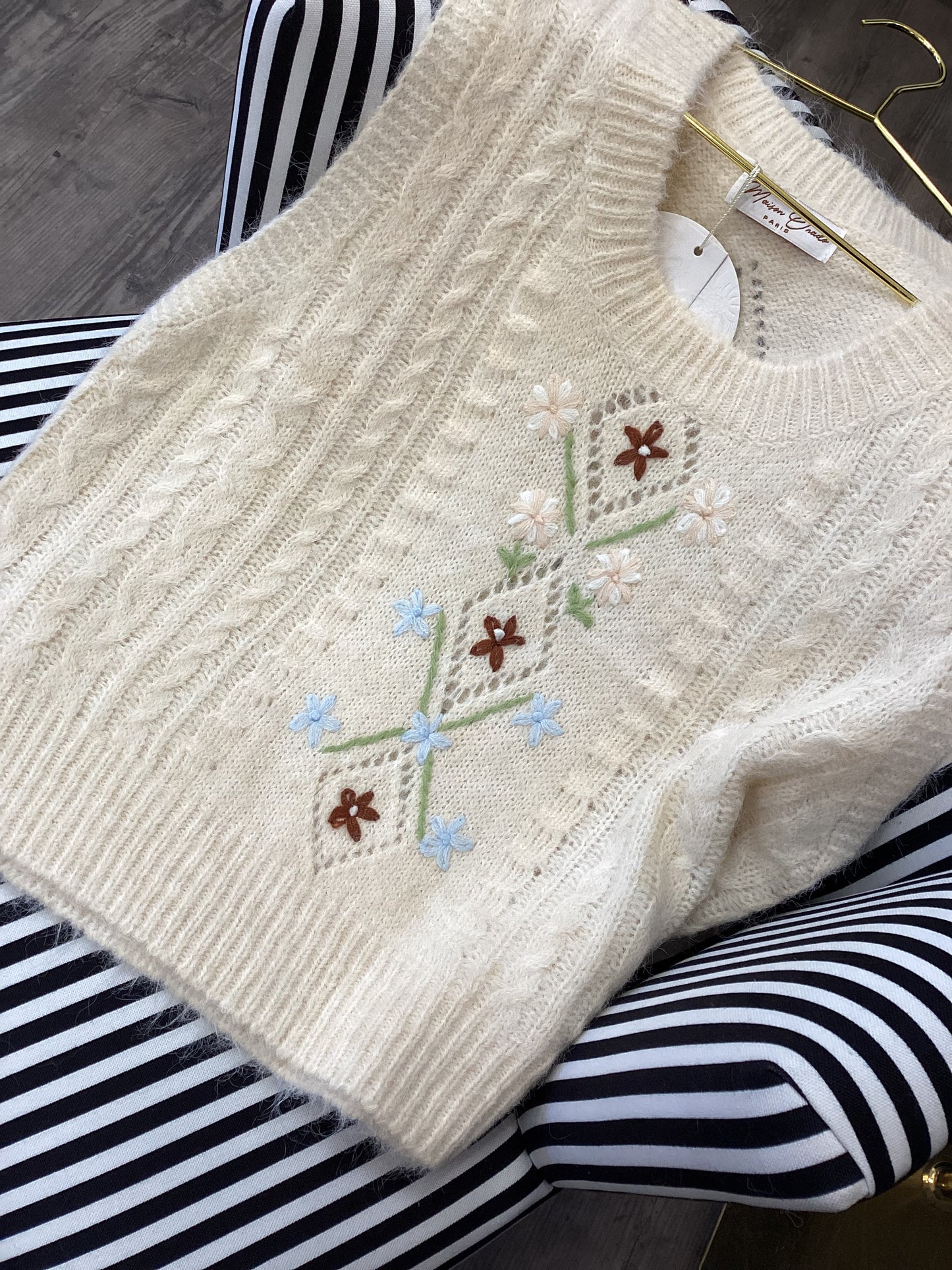 Weste 🪻🌺 Pullunder One Size Damen