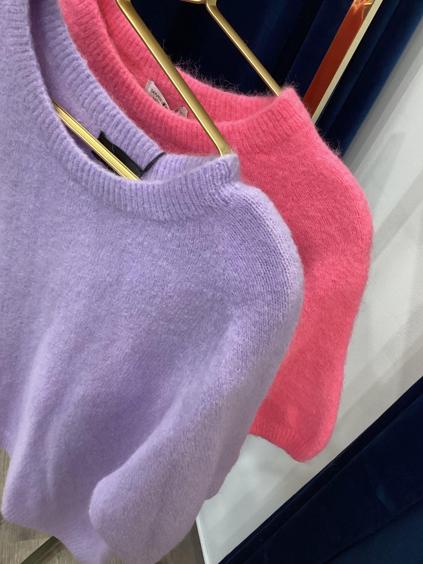 Damen Pullover 🎀💜 Kurzarm One Size