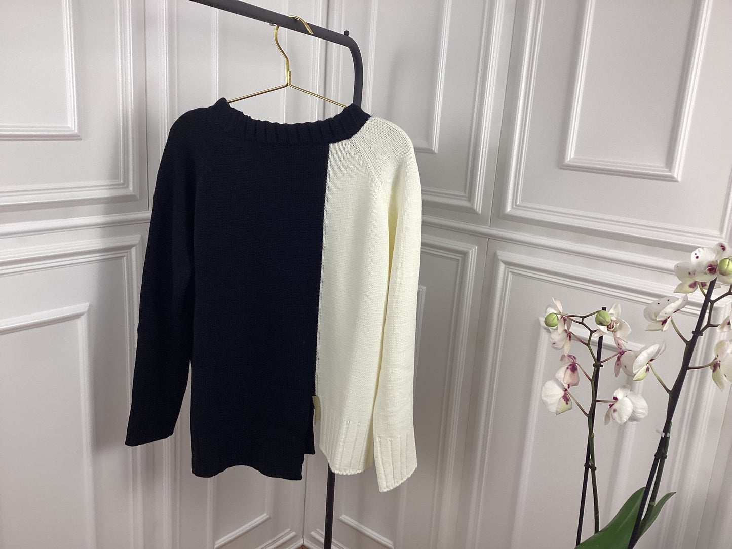 Black & White in Love Damen Pullover