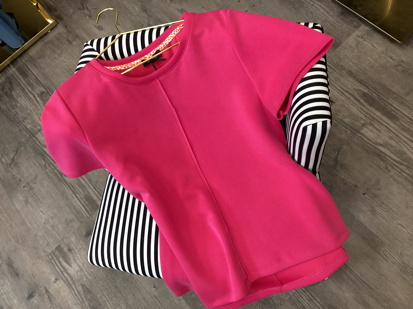 Damen T-Shirt 🌺 Fuchsia One Size