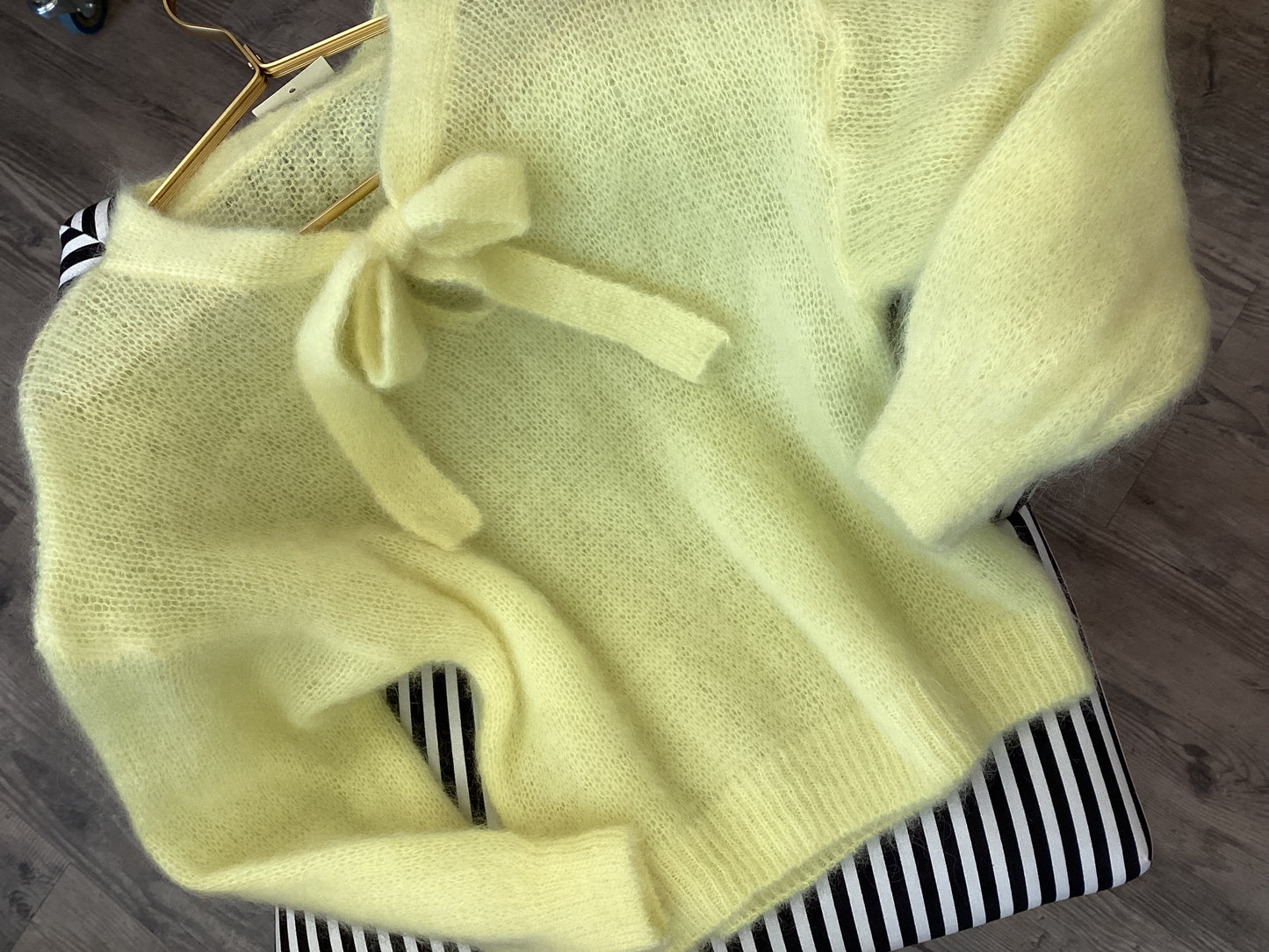 Damen Pullover mit schleife 🎀🍋💦 One Size