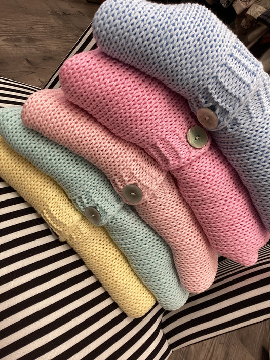 Strickjacke 🌈🌈🌈🌈🌈 One Size Baumwolle