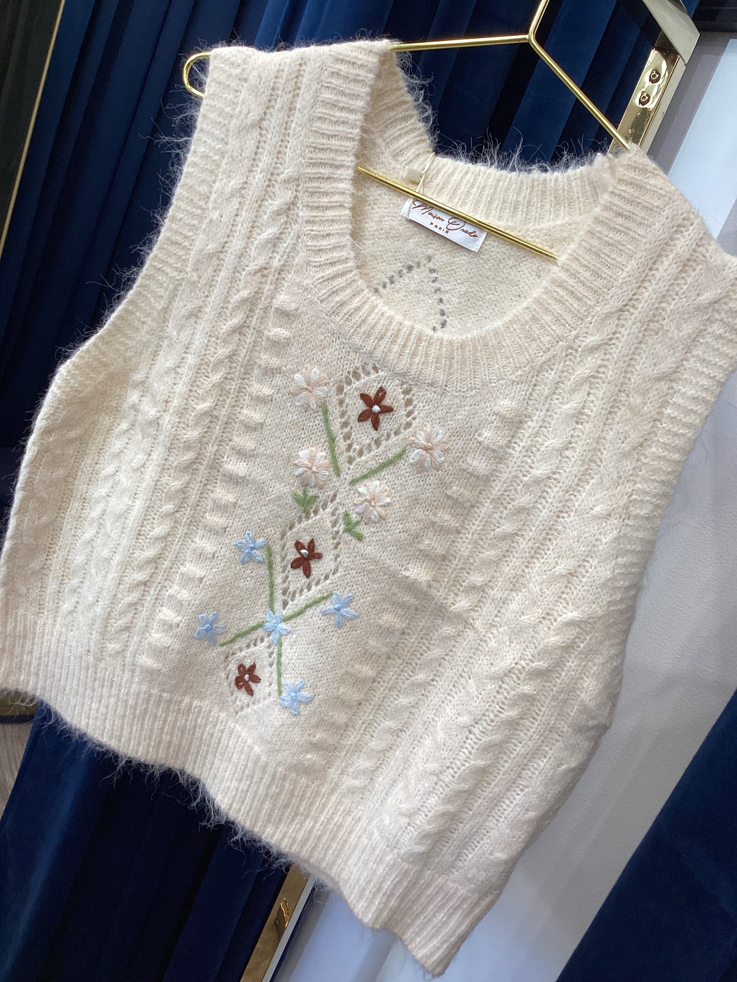 Weste 🪻🌺 Pullunder One Size Damen