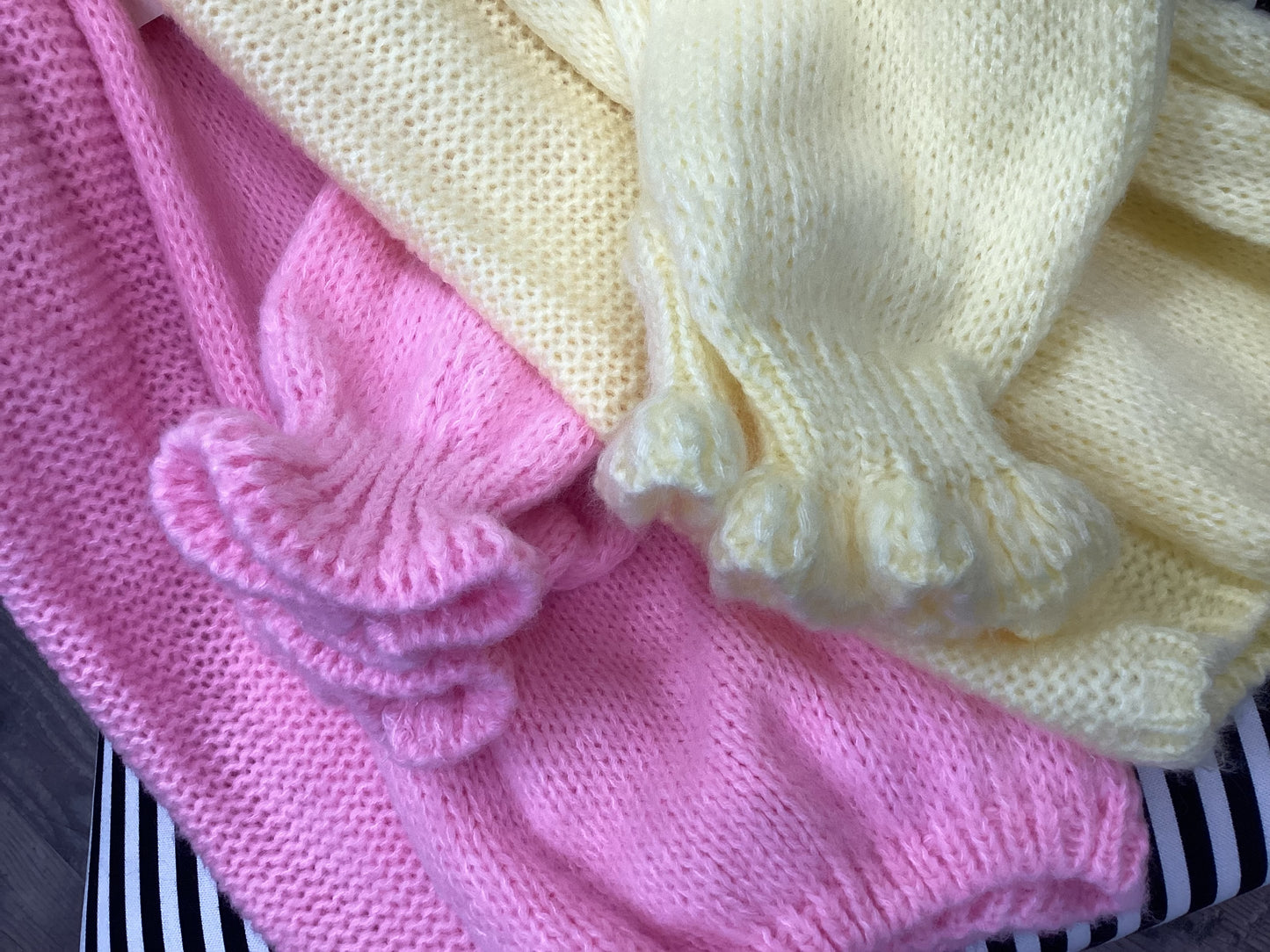 Strickjacke 🌸🍋 Cardigan leicht weich One Size