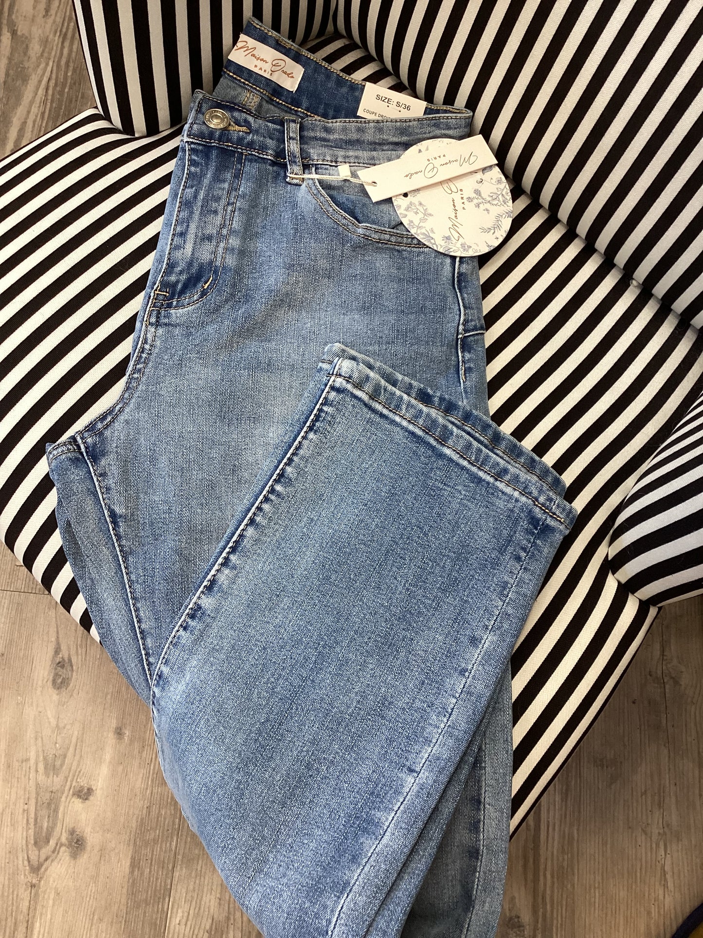 Straight Leg Damen Jeans👖  Coupé sky