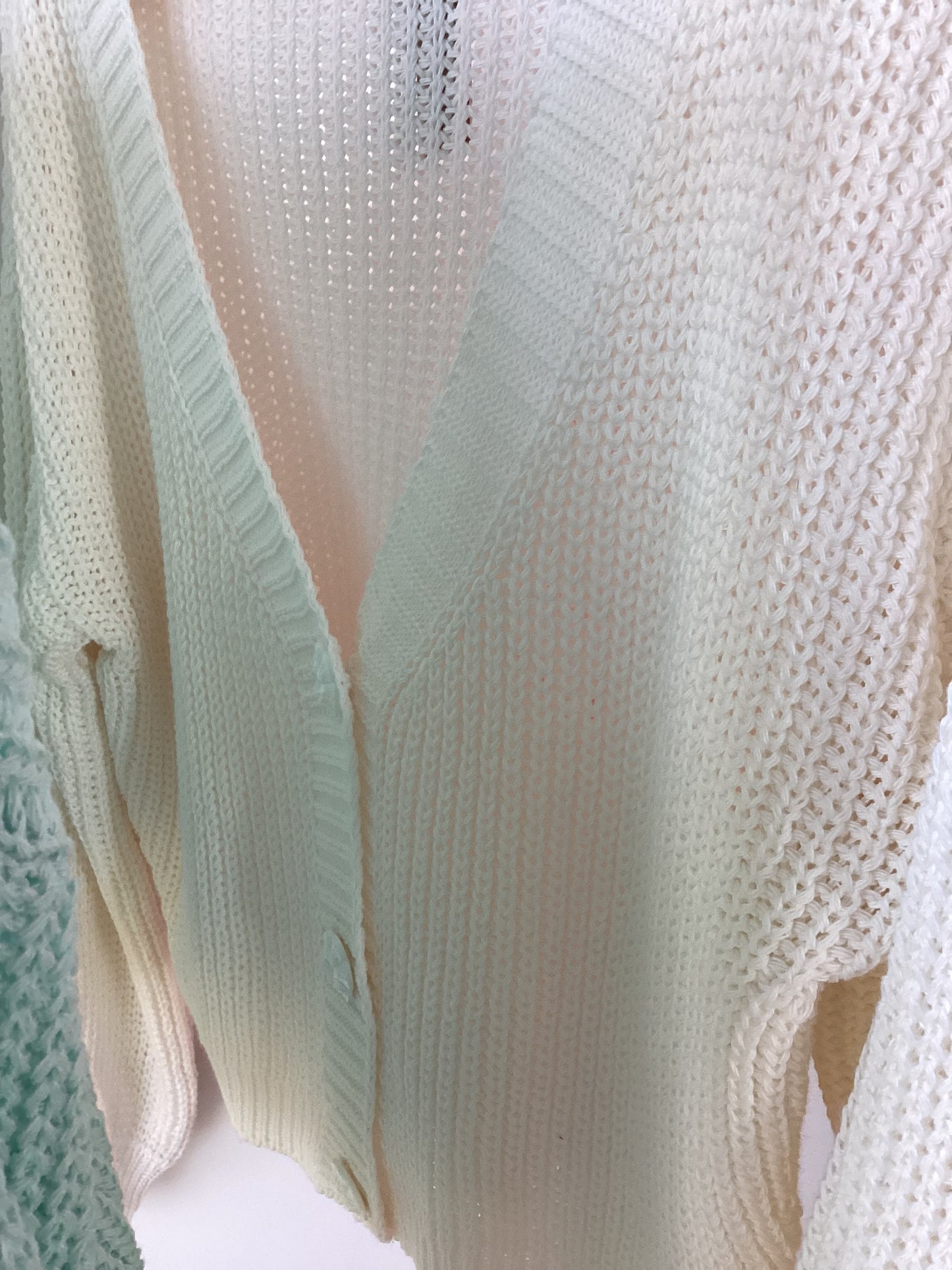 Sempre with Love wunderschöne Strickjacke Pastell Farben Frisch