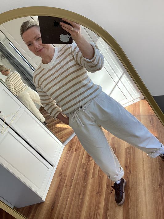 Vanille trifft Zimt Sempre with love  Gr. S/M  Mega Jeans