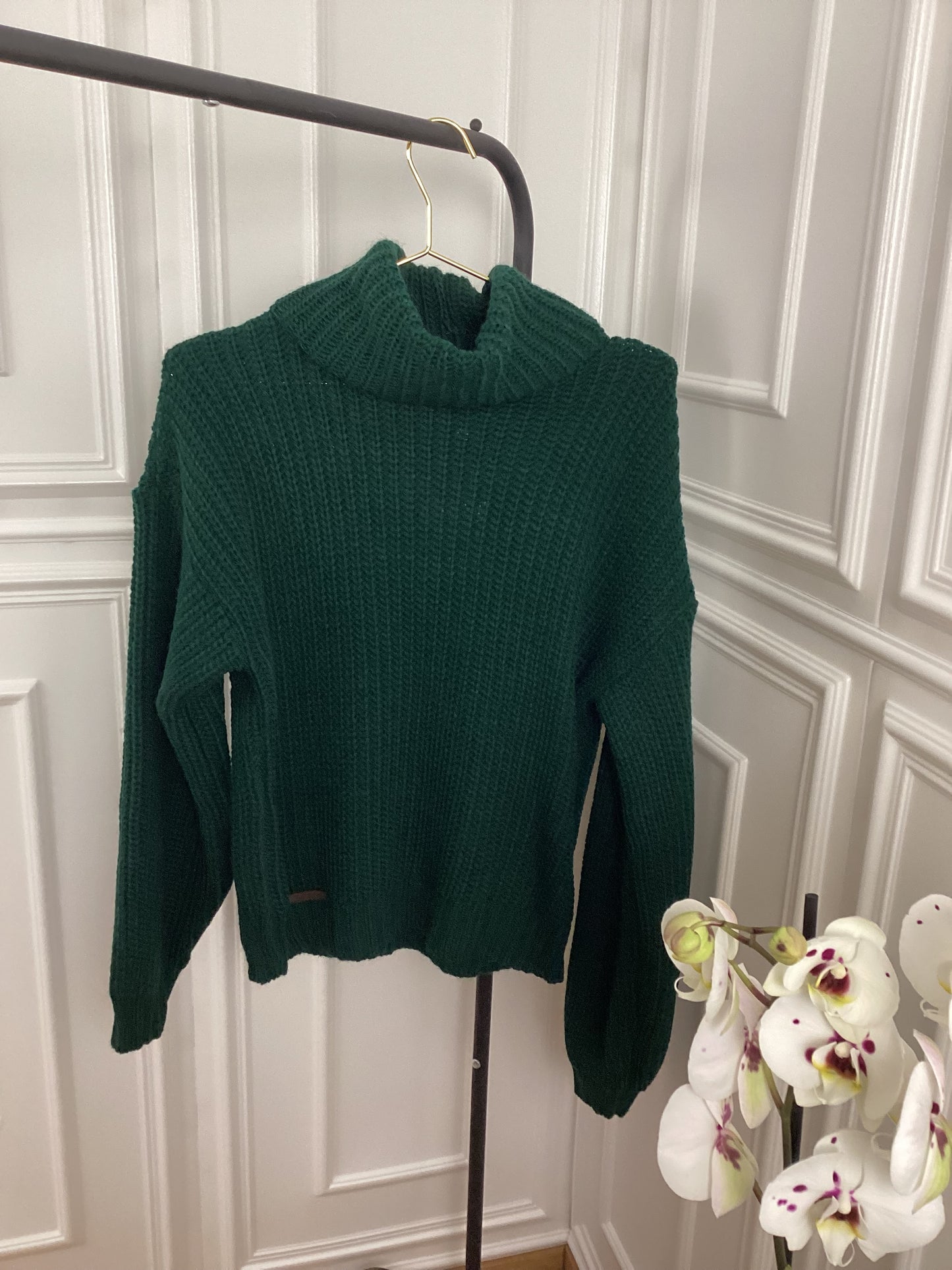 Damen Rollkragen Top warm toll gestrickt super warm