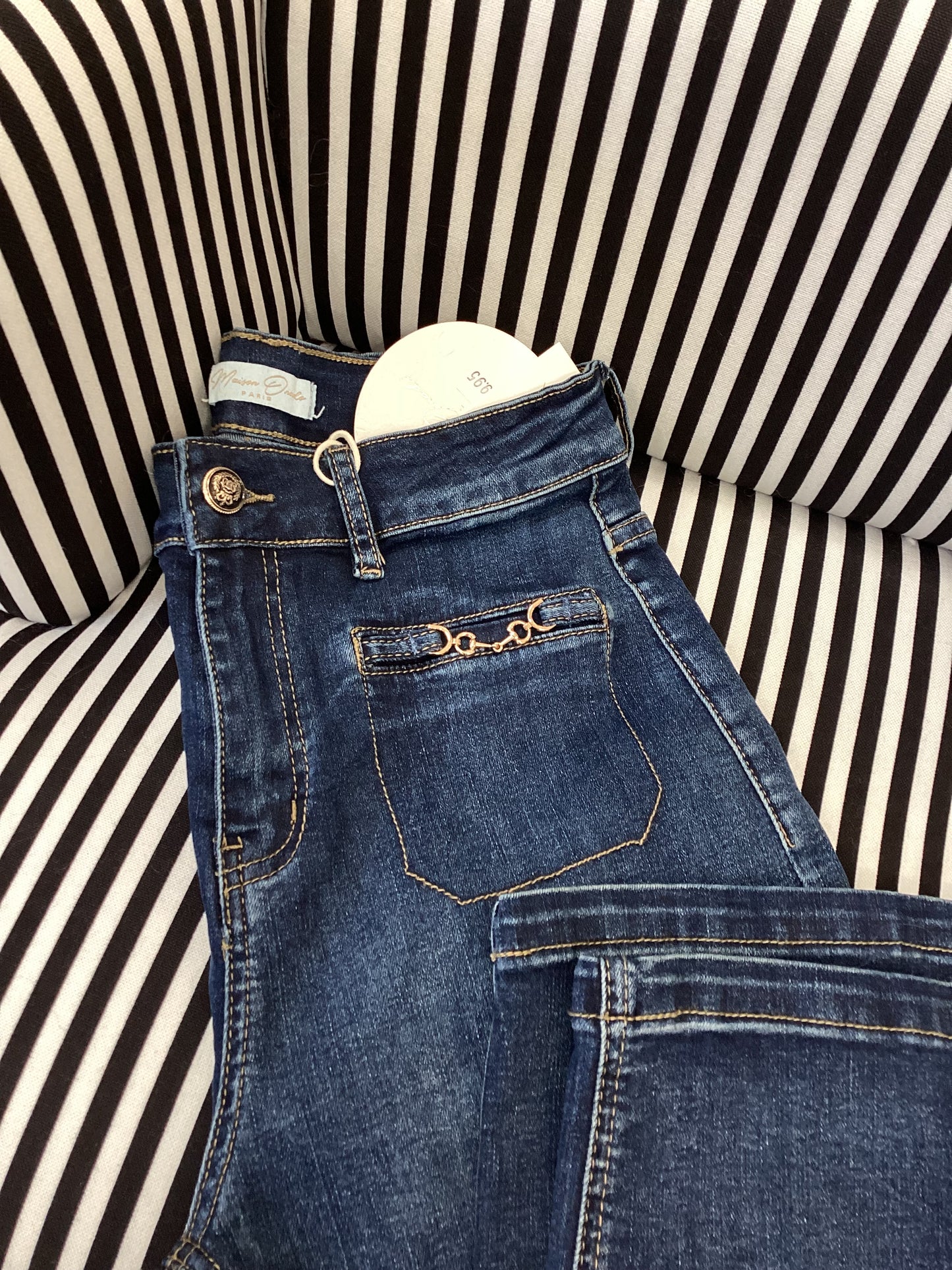 Damen Jeans 👖 Modern elastisch blau