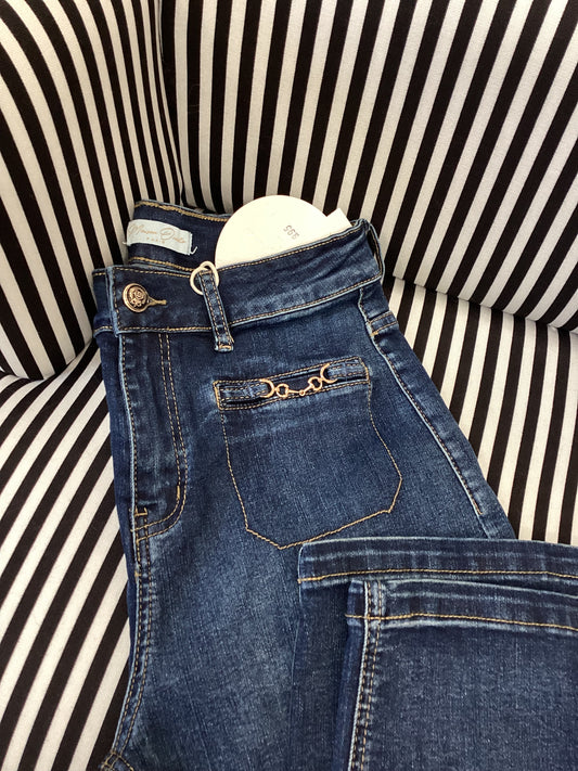 Damen Jeans 👖 Modern elastisch blau