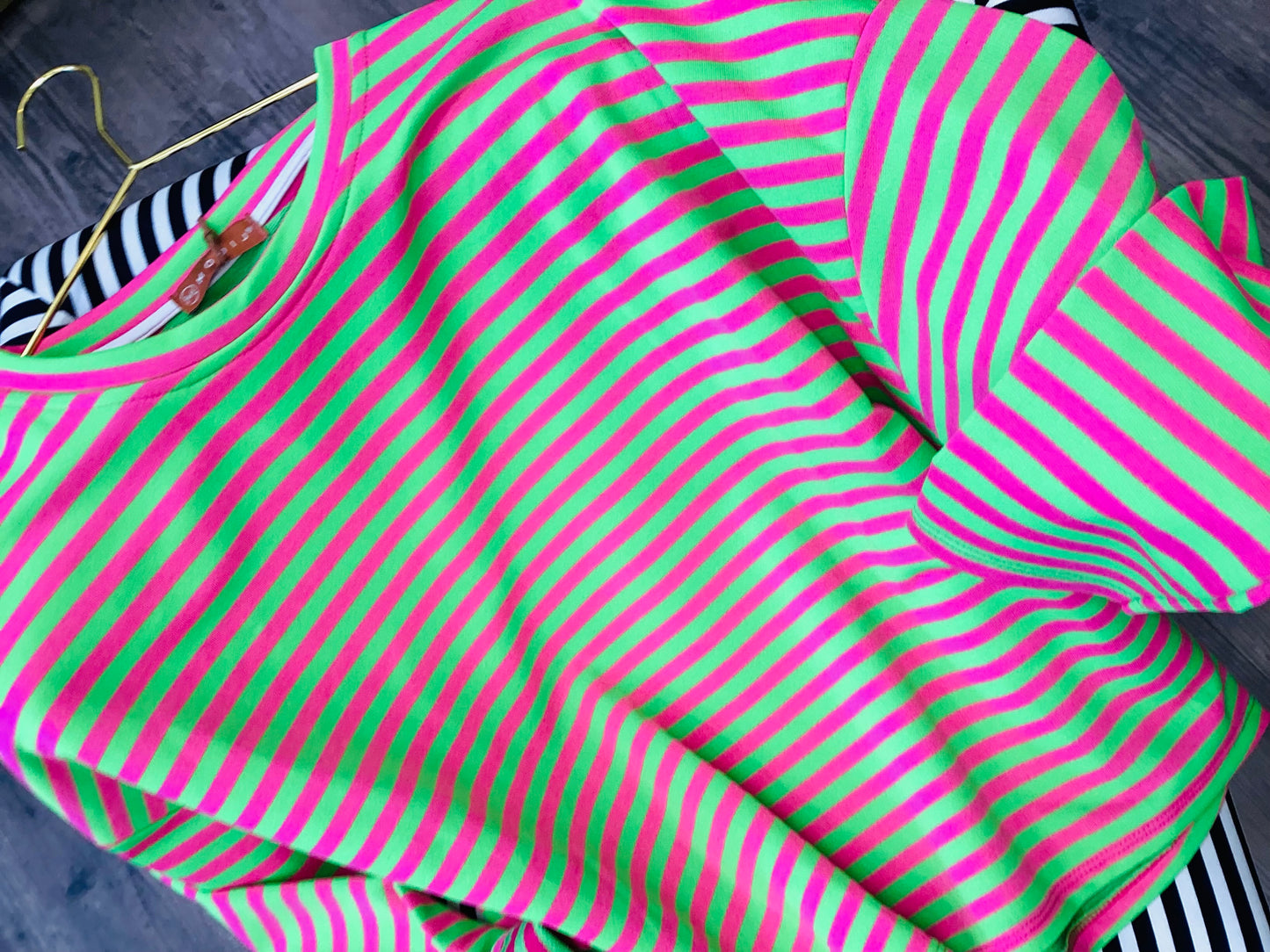 Damen Langarm T-Shirt 🩷🍏 One Size locker