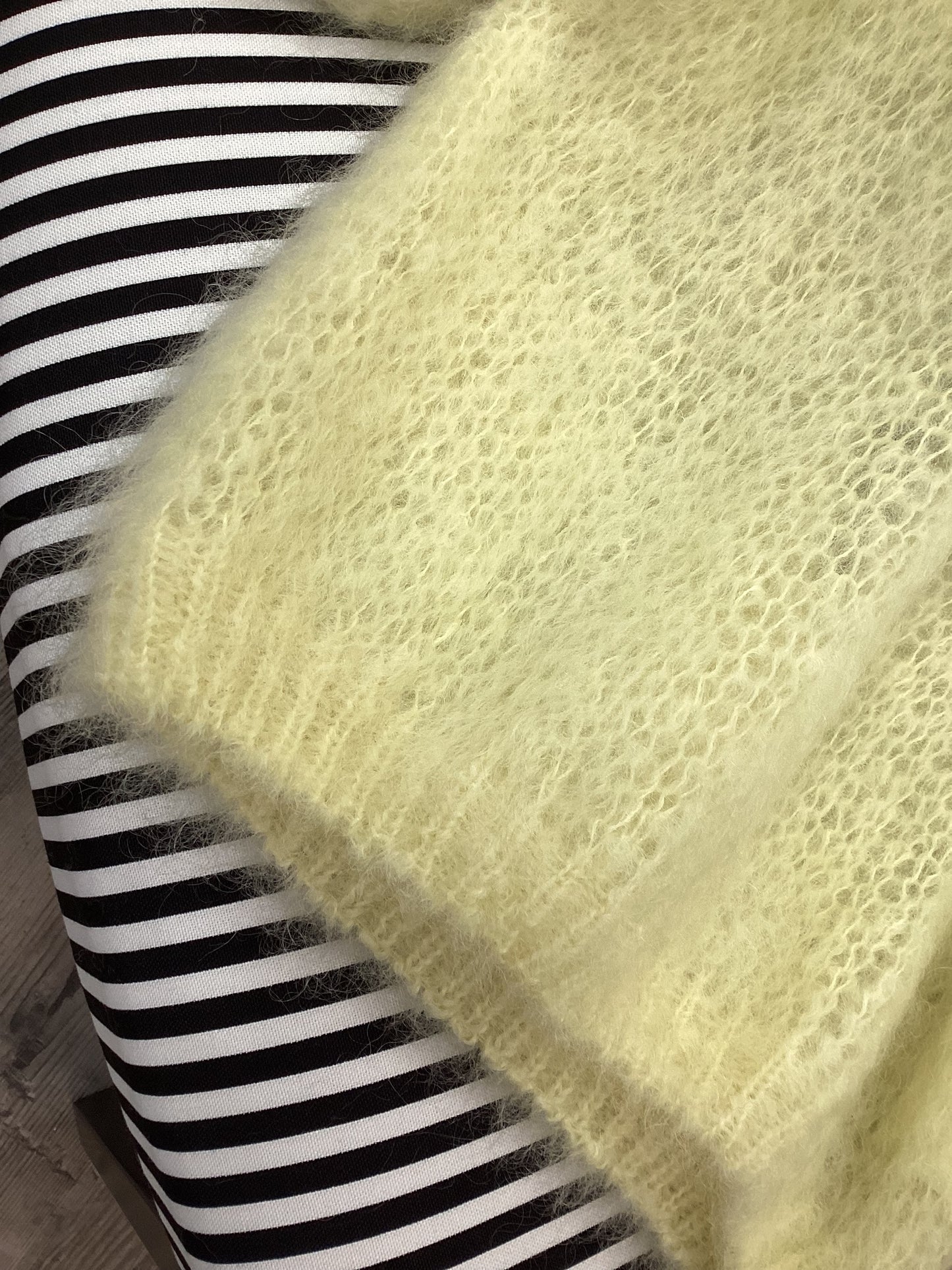 Damen Pullover ☀️🎀 Kurzarm Mohair Gr. XS/M