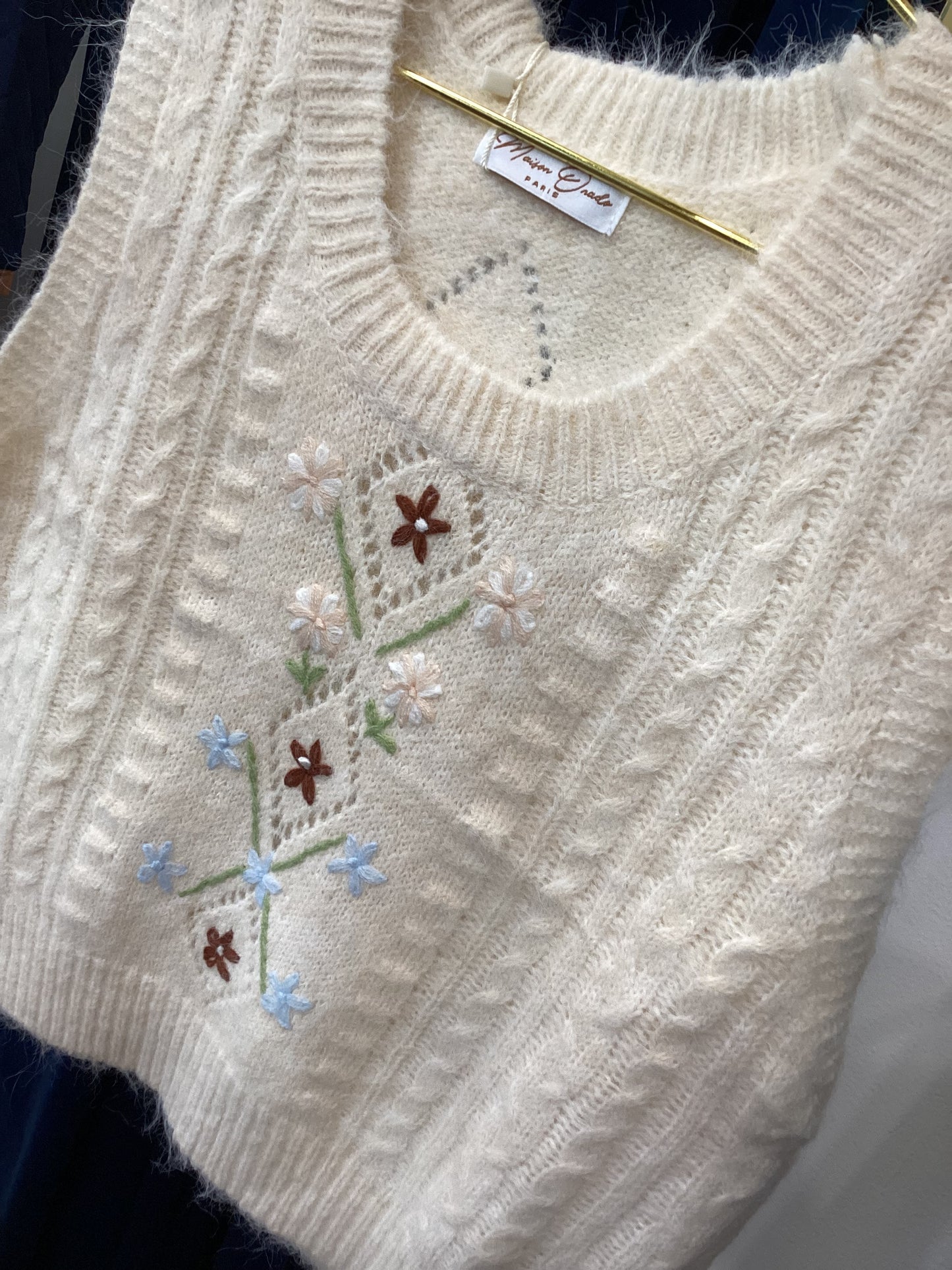 Weste 🪻🌺 Pullunder One Size Damen